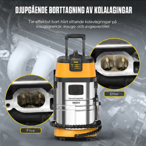 AUTOOL HTS518 Blästringsmaskin för ventilrengöring med valnötsskal