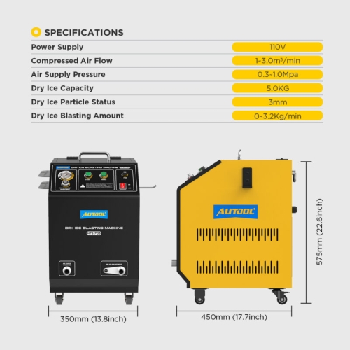 AUTOOL HTS705 Torrisblästringsmaskin