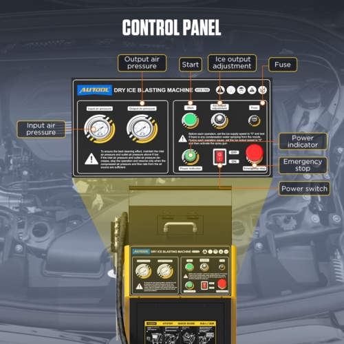 AUTOOL HTS709 Torrisblästringsmaskin