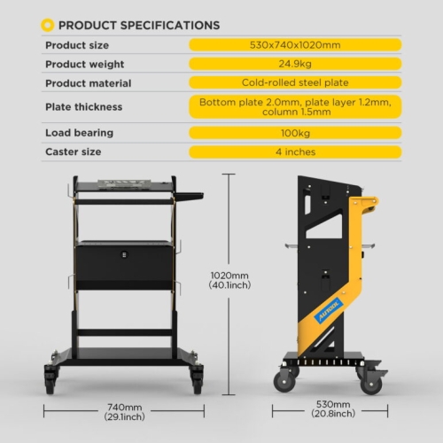 Se transporten AUTOOL T23 Tier z endast för transport