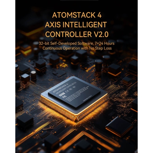 Atomstack C4 Pro CNC-fräsmaskin + tillbehör