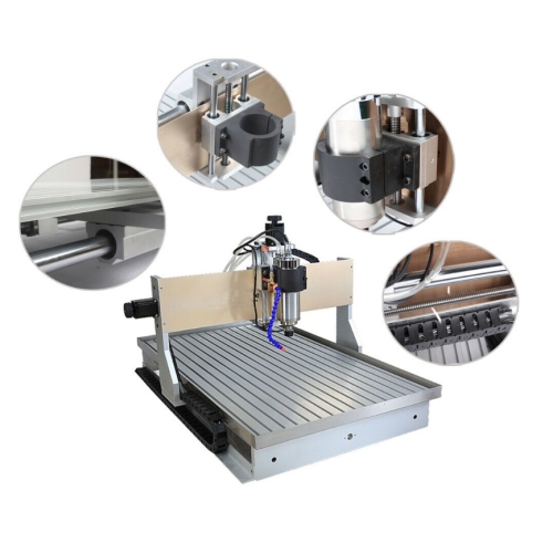 Fräsmaskin CNC 6090Z 4D + vatten system