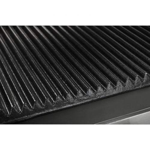 Kontaktgrill - 2x1800 W - räfflad