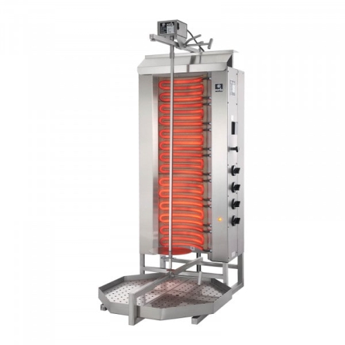 Kebabmaskin - 10 500 W - 80 kg kött