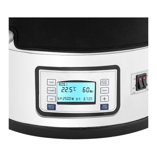 Kokkärl med isolering - 30L - 2500W - rostfritt stål - LCD-display - Timer