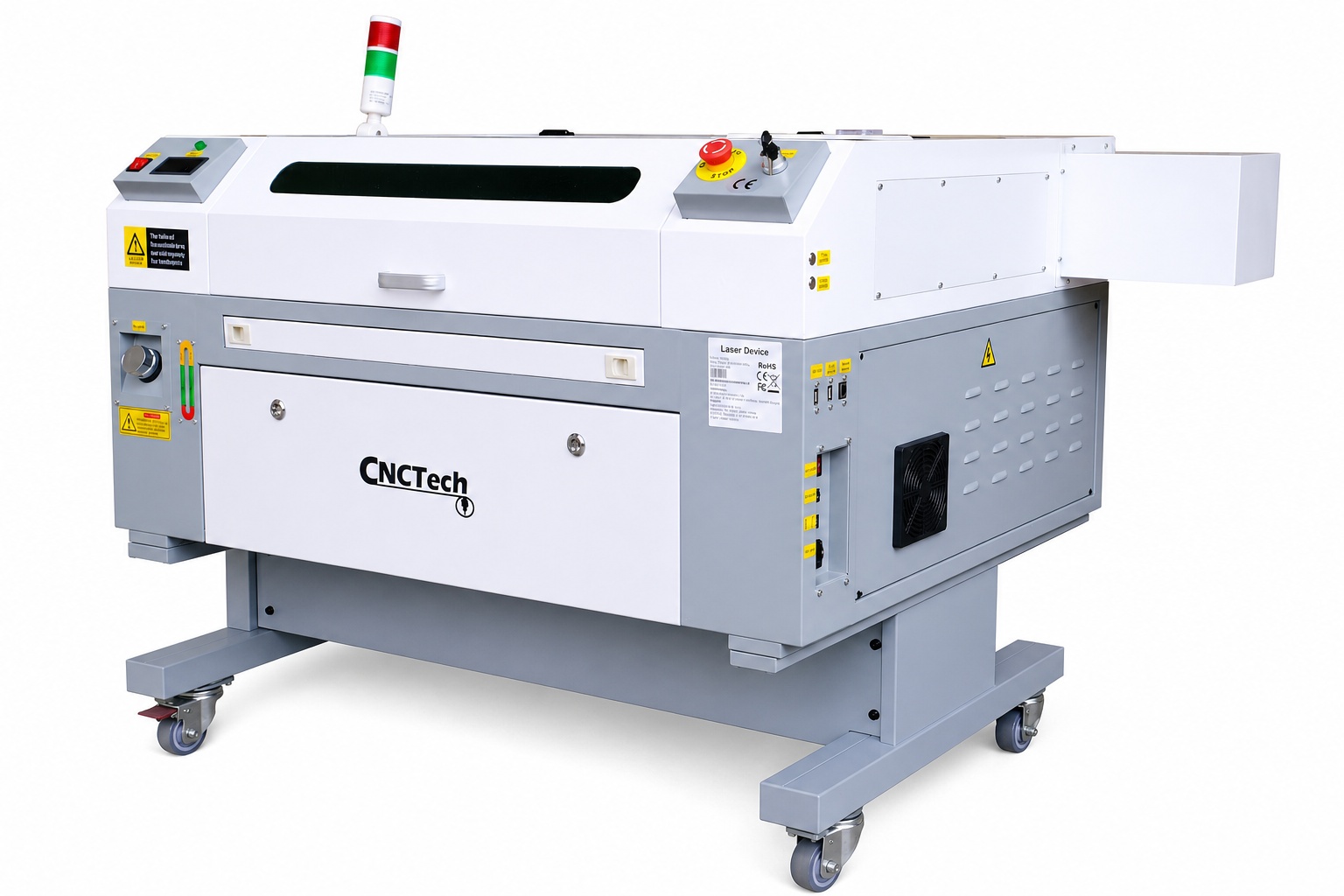 Laserplotter CO2 80W KH7050 – enhetsvy