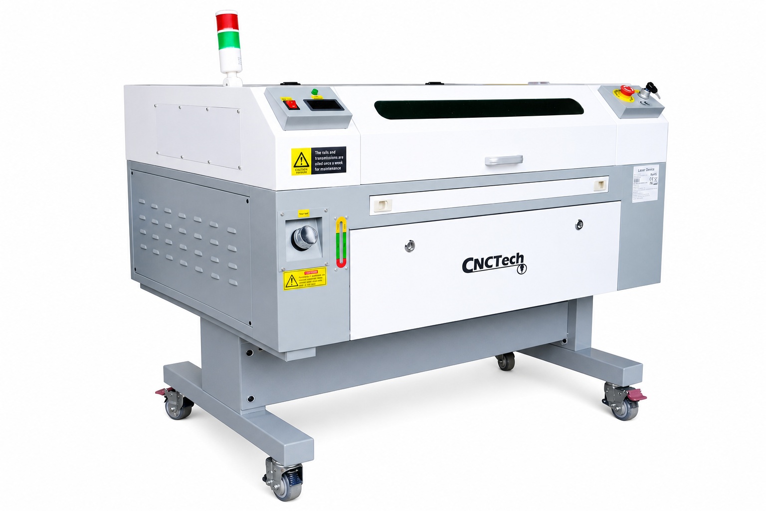 Laserplotter KH7050 – inställningselement