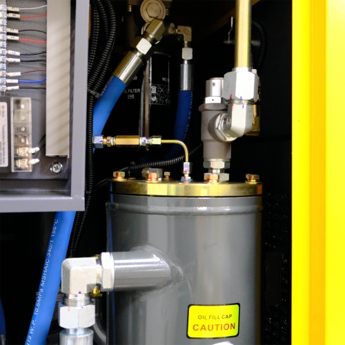 3-i-1 skruvkompressor 15 kW | 2300 l/min | 500 l tank och avfuktare