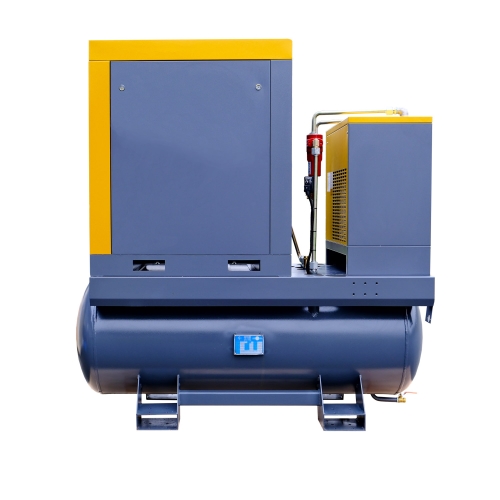 3-i-1 skruvkompressor 15 kW | 2300 l/min | 500 l tank och avfuktare