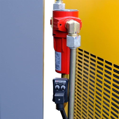 3-i-1 skruvkompressor 15 kW | 2300 l/min | 500 l tank och avfuktare