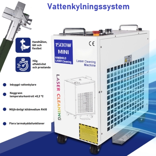 FIBERLASERRENGÖRING 1500W M2 + TILLBEHÖR
