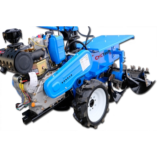 ST80 Självgående bensindriven grävmaskin | 15 hk | Grävningskapacitet 80 cm | 17 cm bred