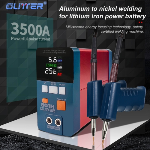 GLITTER 801H Bärbar Punktsvets (Aluminium/Nickel)